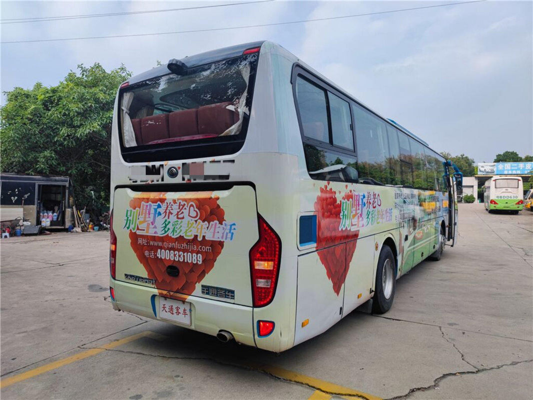 حافلة ذات طابقين Yutong ماركة ZK6116 أسعار Yutong Bus 49 مقعدًا تستخدم Toyota Hiace Bus Weichai Engine 400kw Double Door