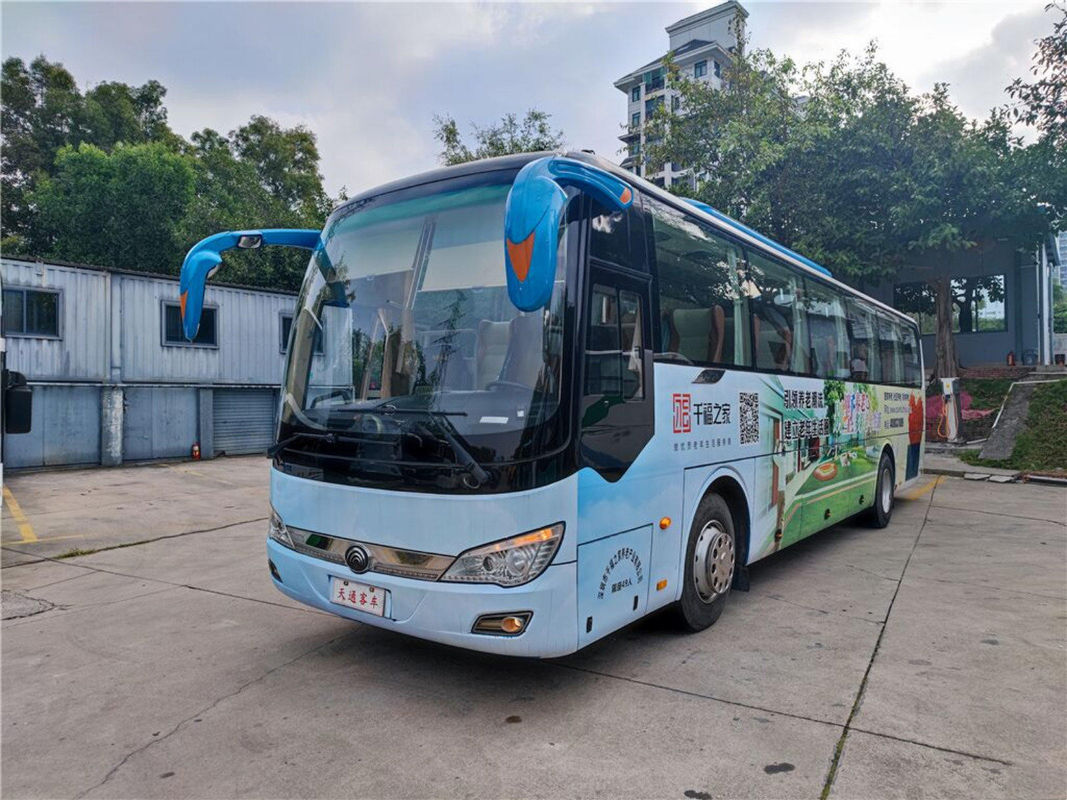 حافلة ذات طابقين Yutong ماركة ZK6116 أسعار Yutong Bus 49 مقعدًا تستخدم Toyota Hiace Bus Weichai Engine 400kw Double Door