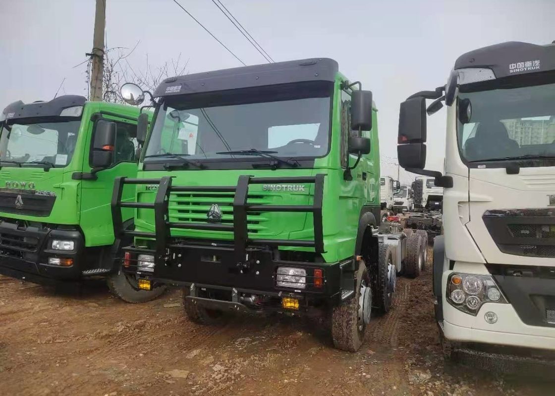 تستخدم Sinotruck Howo Dump Truck 8x4 Tipper Left Hand Right Hand Steering Drive 2018 RHD / LHD