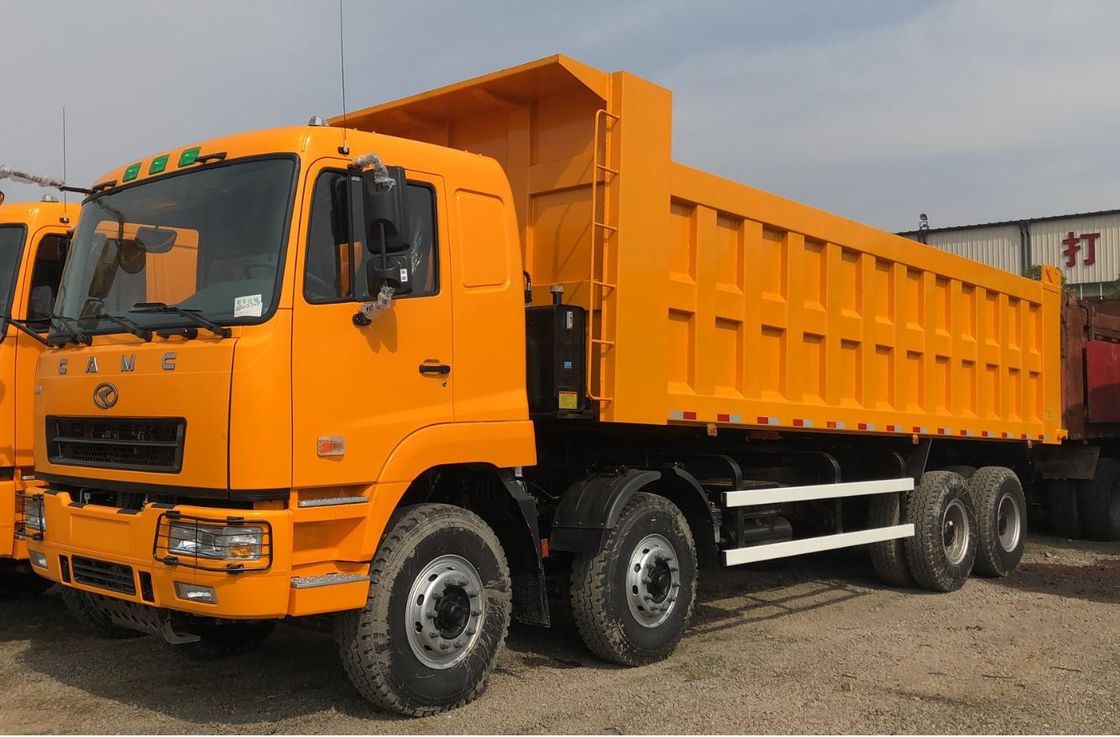 العلامة التجارية الجديدة CAMC 8x4 385HP شاحنة قلابة لتعدين النقل