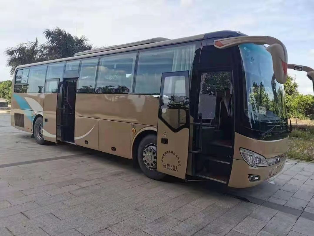 50 مقعدًا تستخدم Yutong ZK6116H5Y حافلة حافلة حافلة مستعملة 2019 سنة محرك ديزل Euro IV انبعاثات