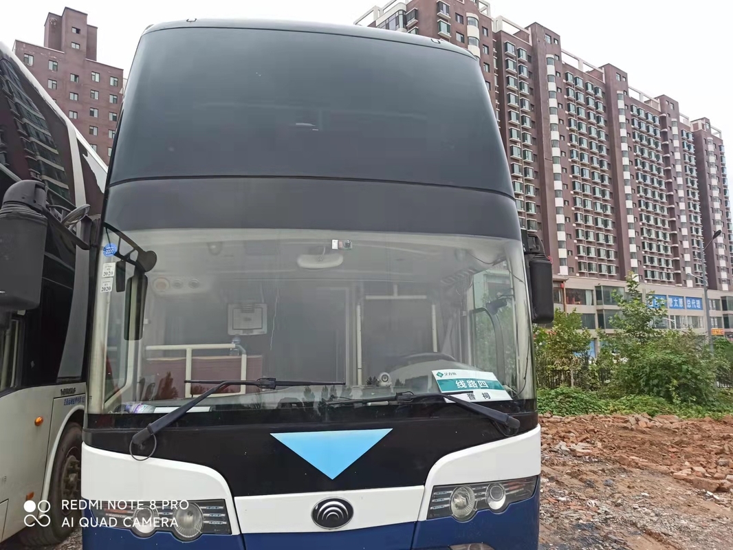 68 Seat Yutong Bus Travel تستخدم حافلة الركاب ZK6146 ديزل اليد اليسرى التوجيه 2013 سنة