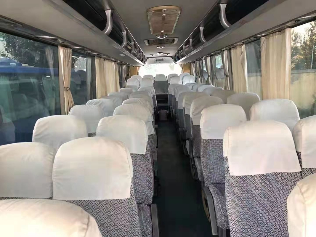2010 سنة 53 مقعدًا تستخدم Yutong ZK6127 Bus حافلة حافلة مستعملة محرك ديزل LHD Steering