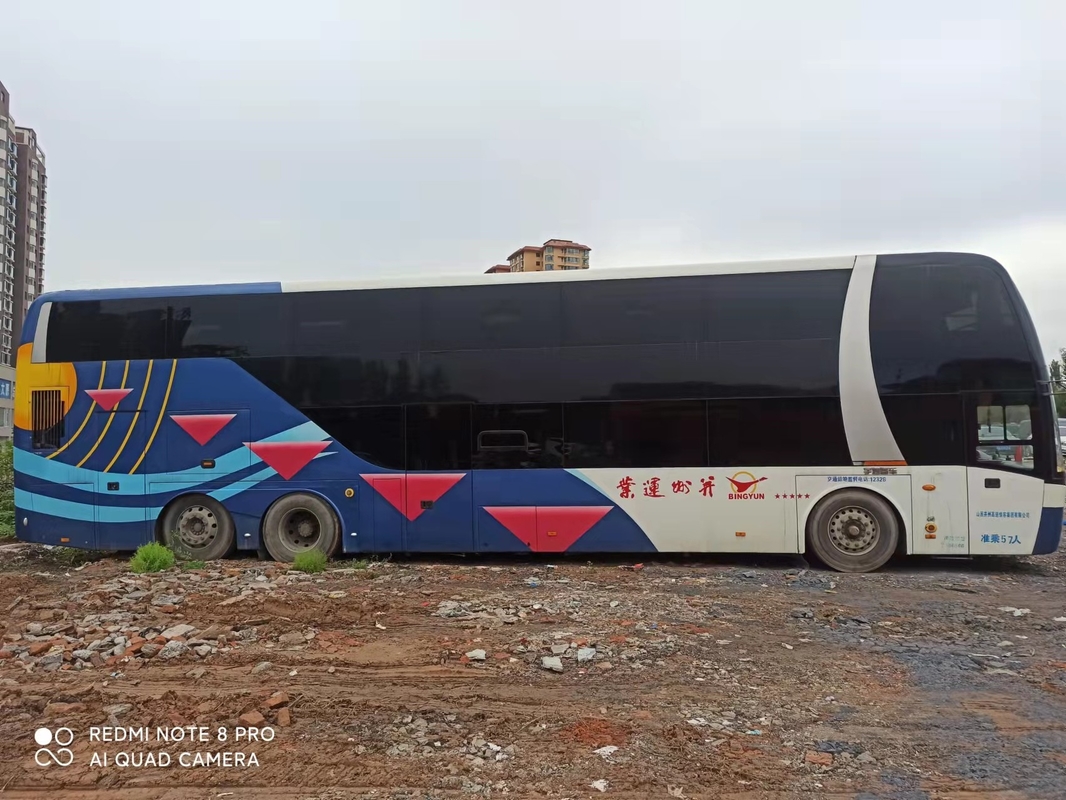 2017 سنة 68 مقعدًا تستخدم Yutong Buses Zk6146 حافلة سياحية مستعملة 14m حافلة في حالة جيدة