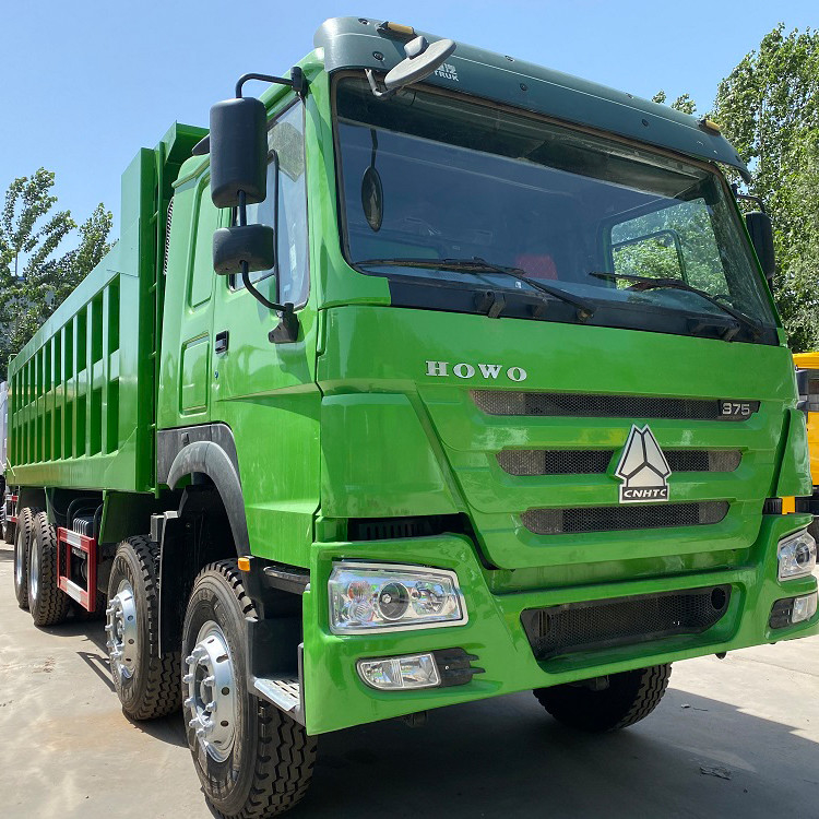 تستخدم Howo Sinotruk Drump Truck 8x4 Drive Mode من جهة ثانية Howo 375 Hp Tipper Truck