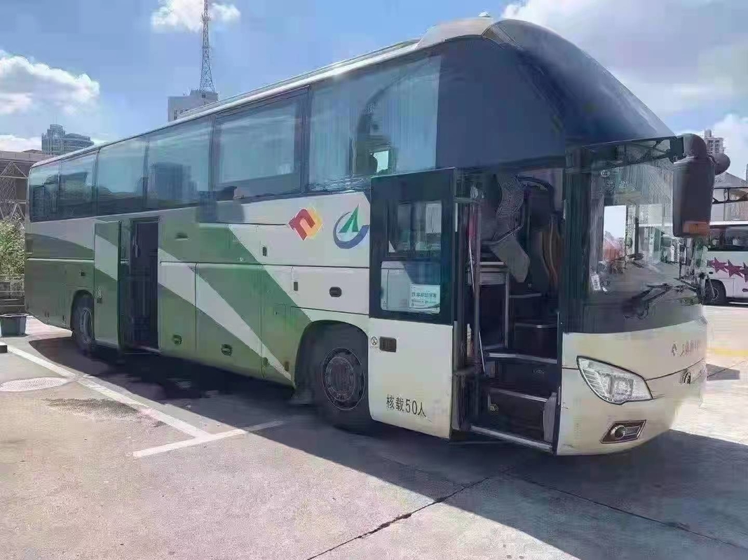 2019 سنة 50 مقاعد مستعملة Yutong ZK6127 حافلة مستعملة حافلة ركاب محرك ديزل RHD Passenger Bus