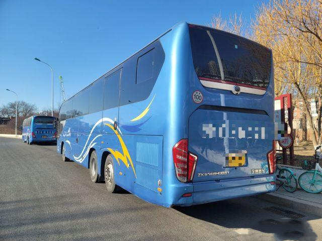 حافلة المحور الخلفي المزدوجة تستخدم Yutong Bus ZK6148 56 مقعدًا 2019 Year WP.10