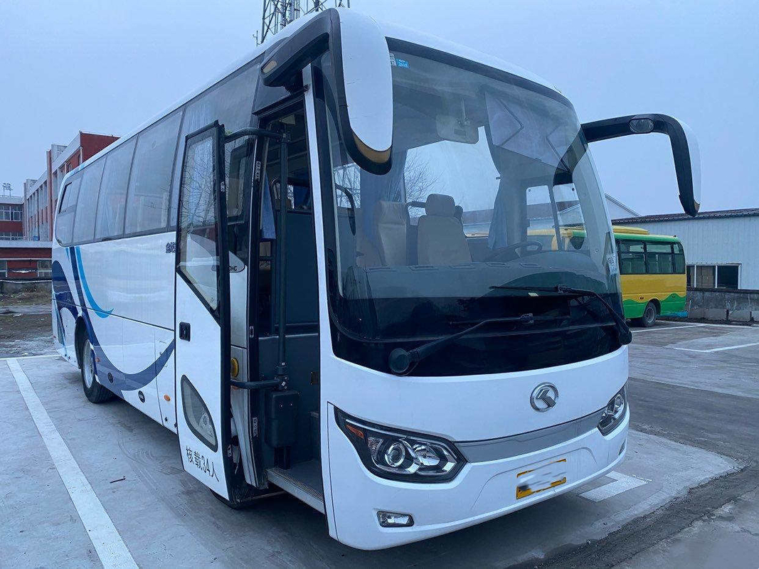 حافلة مسافات طويلة XMQ6829 مستعملة Kinglong Coach Bus 34 Seats حافلات مستعملة للبيع في الإمارات العربية المتحدة