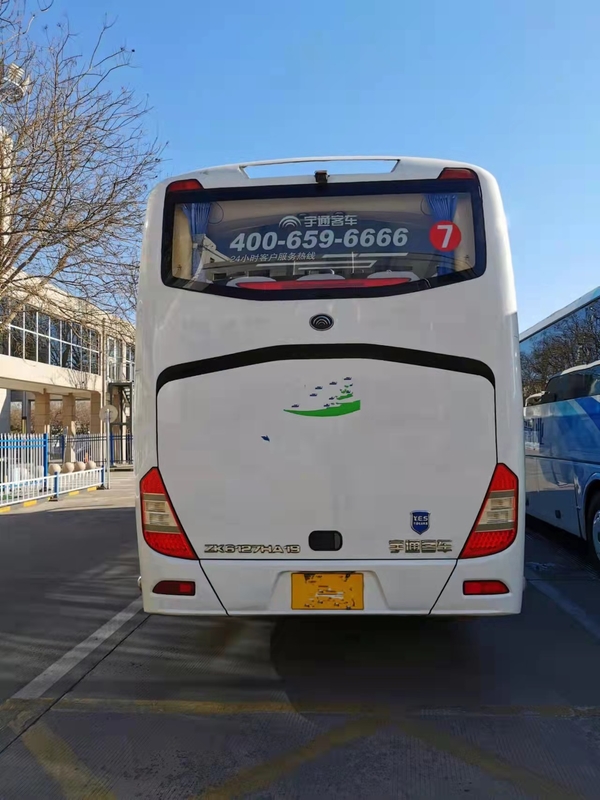 55 مقعدًا تستخدم Yutong Bus 12000mm Coach Bus Euro II حافلات اليد اليسرى