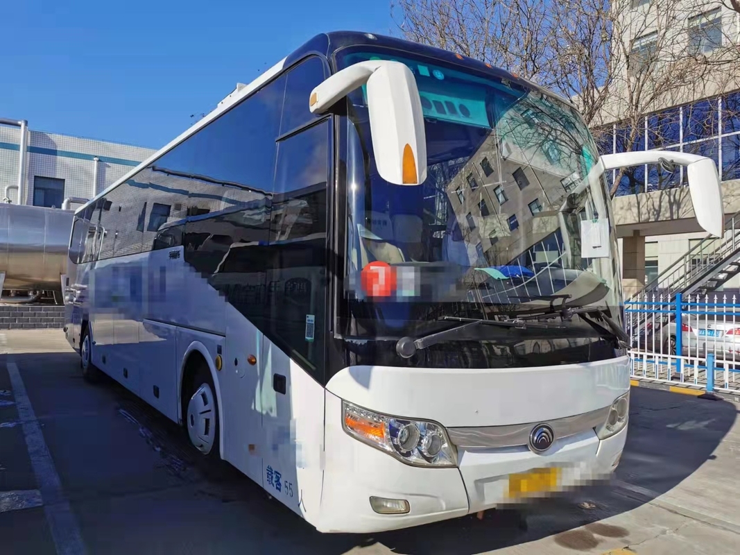 Yutong Bus مستعمل ZK6127 Coach Bus مستعمل 55 مقعدًا حافلة نقل 2 + 3 تخطيط