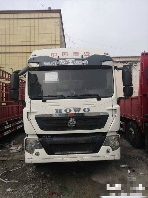 Howo Cargo Used Dump Truck 6 * 2 Warehouse Grid 420hp LHD
