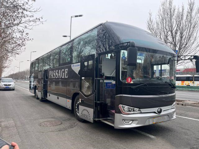 حافلة مسافات طويلة Yutong مستعملة حافلة ZK6148 مستعملة Weichai Engine 400hp ديزل حافلة