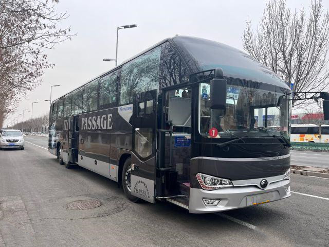 حافلة مسافات طويلة Yutong مستعملة حافلة ZK6148 مستعملة Weichai Engine 400hp ديزل حافلة