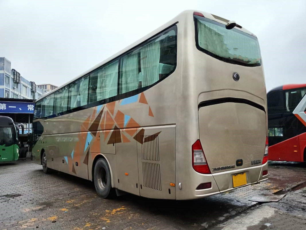 مستعملة Yutong العلامة التجارية 2015 Year Coach Bus ZK6126 Used Diesel Weicahi Engine 375hp Bus تستخدم أبواب مزدوجة EURO III Bus