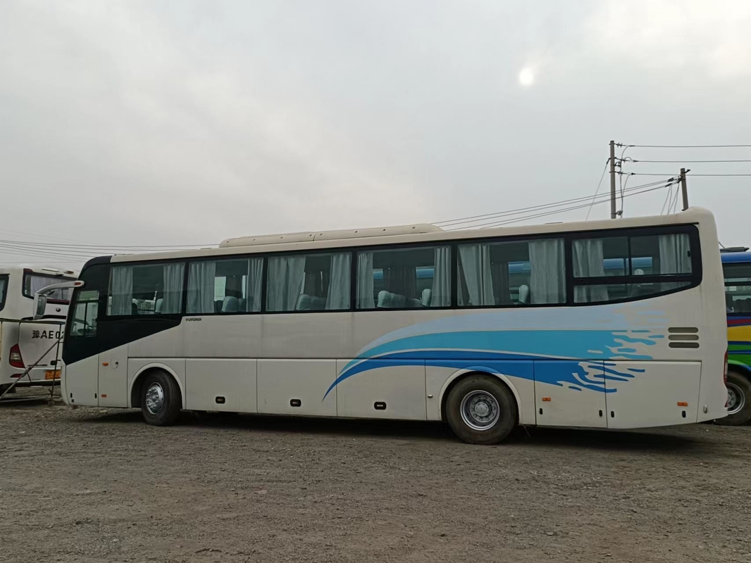 2015 سنة 65 مقاعد مستعملة Yutong Bus ZK6127 حافلة ركاب مستعملة 310kw محرك خلفي محرك اليد اليمنى
