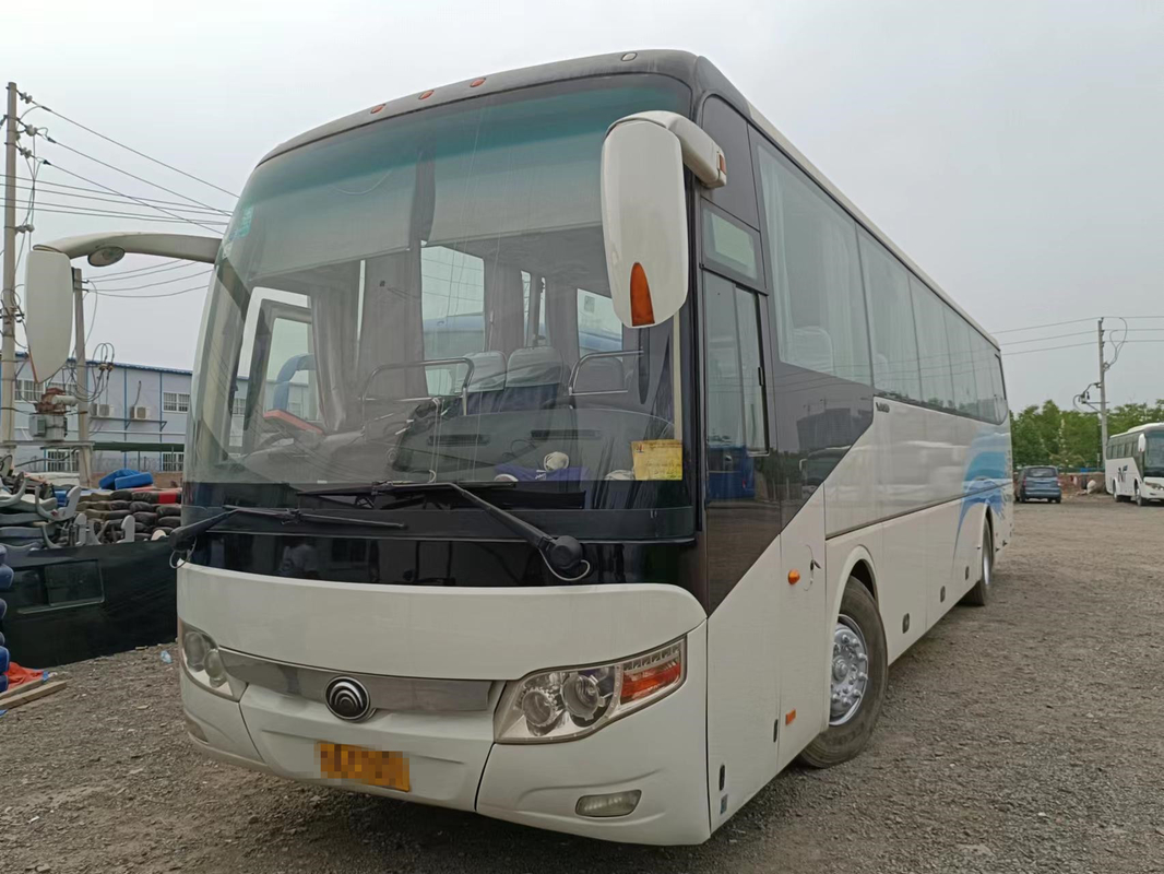 2015 سنة 65 مقاعد مستعملة Yutong Bus ZK6127 حافلة ركاب مستعملة 310kw محرك خلفي محرك اليد اليمنى