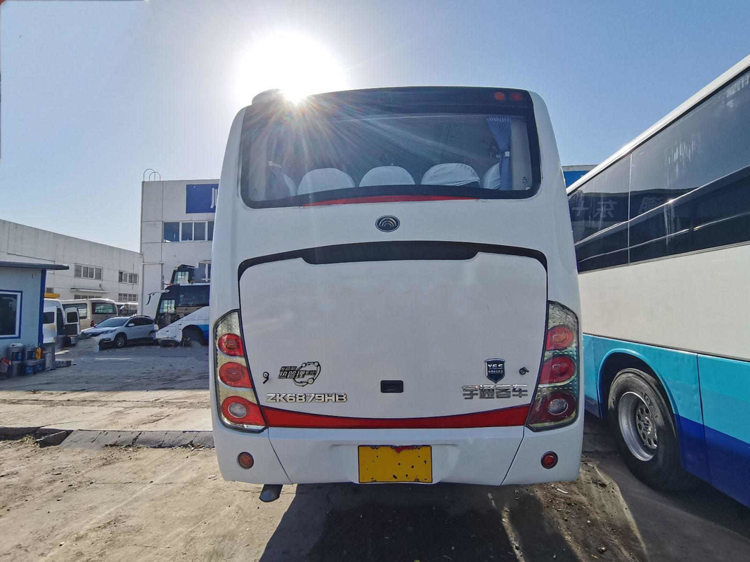 39 مقعدًا باصات حافلات مستعملة LHD Rear Engine ZK6879 حافلات مستعملة في البرازيل Yutong