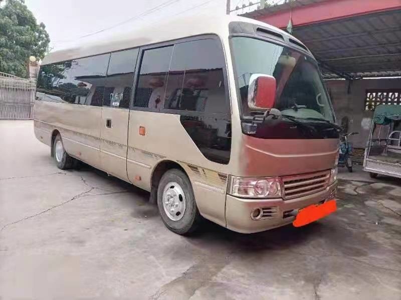 تويوتا كوستر 23-29seats Used Coaster Bus 1HZ / 15B Four / Six Cylinder 2014-2018