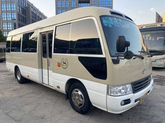 Toyota Coaster Mini Bus 23seat 2.7L Manual Gearbox 2TR Coaster Buses اليورو الثالث