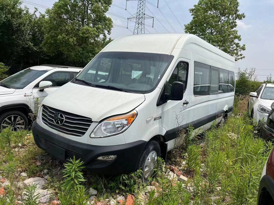 2017 سنة 17 مقعدًا تستخدم JAC Bus حافلة صغيرة ديزل حافلة جديدة في حالة جيدة