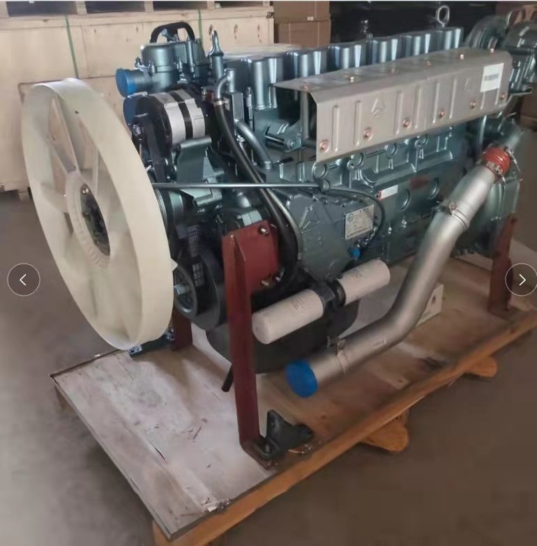 Sinotruk Howo Euro Diesel Engine 371HP 100km / H لشاحنات تفريغ حافلات Yutong