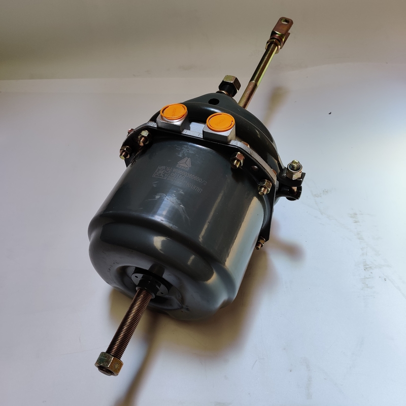 Sinotruk Howo Trucks Brake Booster قطع غيار غرفة الفرامل لمحرك شاحنة Howo