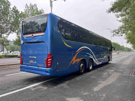 الحافلة ذات الطابقين لمشاهدة معالم المدينة Yutong ZK6148 الحافلة الخلفية 56 مقعدًا لسائق اليد اليسرى