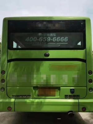 Zk6128 مدينة تستخدم Yutong Bus Right Hand Drive Coach Bus 60seats محرك ديزل لمشاهدة معالم المدينة