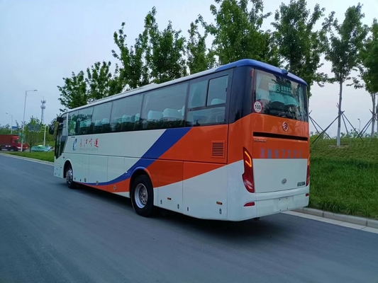 51 مقعدًا تستخدم Golden Dragon Bus XML6113 Passenger Coach Bus Left Hand Steering