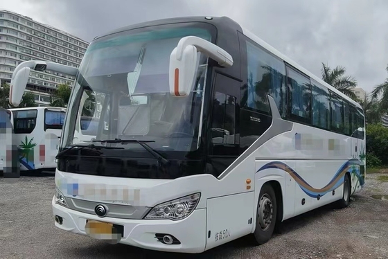 2019 سنة 50 مقاعد مستعملة Yutong Bus Zk6120 Coach Weichai Engine Euro V الانبعاثات Lhd التوجيه