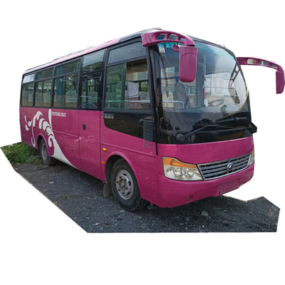 الموديل Zk6752d مستعمل Yutong Bus Lhd Rhd متوفر 32 مقعدًا التوجيه LHD