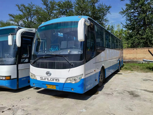 المحرك الخلفي Sunlong المستخدمة في الباص LHD SLK6122 Air Bag Suspension 55seats High Chaسيه