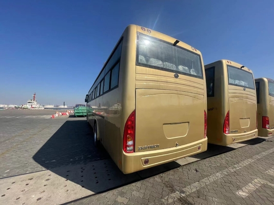 تستخدم الحافلة السياحية محرك أمامي Yutong 53-65seats محرك اليد اليمنى Yuchai ZK6116D