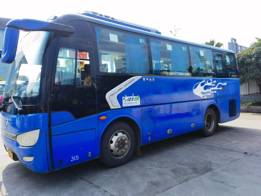 30seats 2 + 2 Layout Golden Dragon Mini Bus Vehicle Tourist XML6807 الحافلة الخلفية