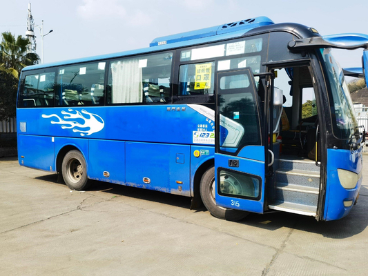 30seats 2 + 2 Layout Golden Dragon Mini Bus Vehicle Tourist XML6807 الحافلة الخلفية