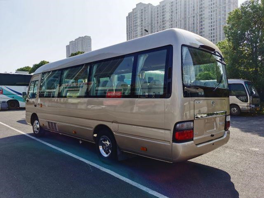 اليد اليسرى تستخدم حافلة كوستر حافلة صغيرة يابانية ماركة تويوتا 29 مقاعد 2TR