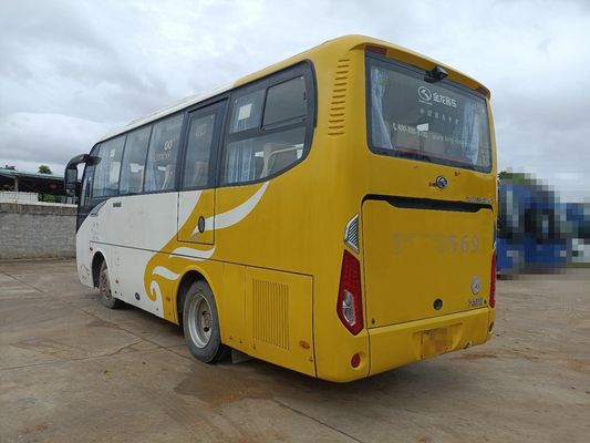 Kinglong 30seats تستخدم حافلة الركاب Yuchai 180hp Euro IV Engine XMQ6759