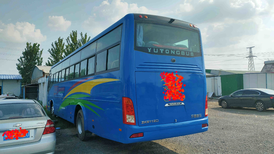 محرك أمامي للحافلة Yutong Brand Right Hand Drive 53seats WIFI System ZK6112D Condition