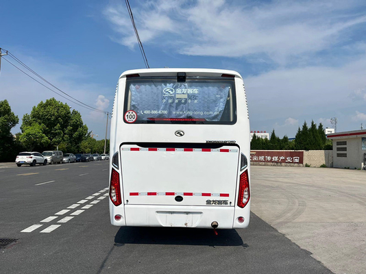 34 مقعدًا 2018 سنة مستعملة حافلة Kinglong XMQ6802 LHD التوجيه للنقل
