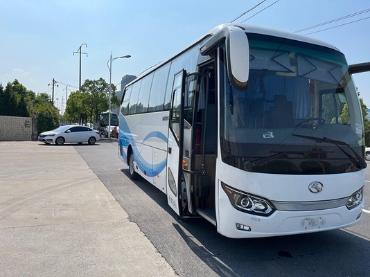 34 مقعدًا 2018 سنة مستعملة حافلة Kinglong XMQ6802 LHD التوجيه للنقل