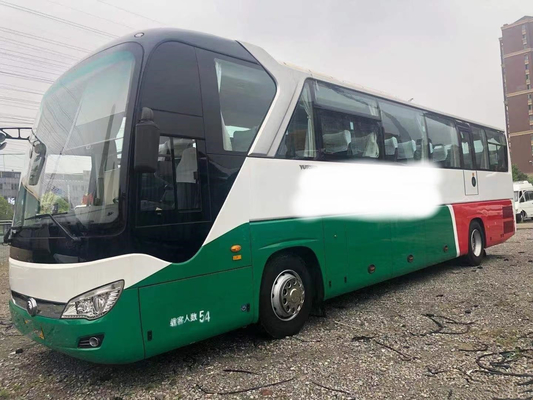 الحافلة ذات الطابق الواحد المستخدمة 54 Seater Yutong New Design Tourist Bus ZK6122