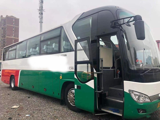 الحافلة ذات الطابق الواحد المستخدمة 54 Seater Yutong New Design Tourist Bus ZK6122