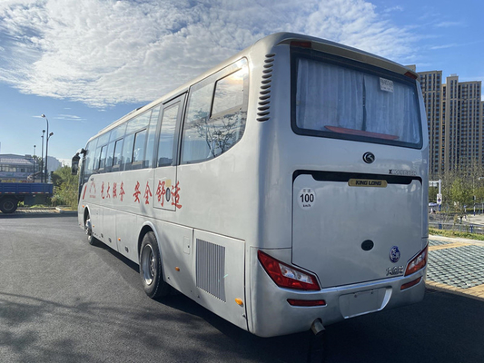 2014 سنة 45 مقعدًا حافلة سياحية Kinglong XMQ6101 مع محرك ديزل LHD Steering