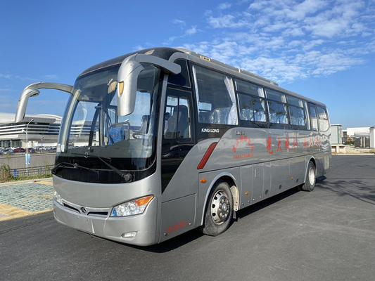 2014 سنة 45 مقعدًا حافلة سياحية Kinglong XMQ6101 مع محرك ديزل LHD Steering