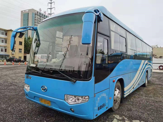 حافلة فاخرة مستعملة Higer Bus KLQ6119 حافلة سياحية بمحرك خلفي 49 مقعدًا Yuchai Euro V Engine 180kw