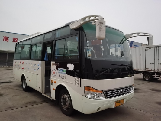 29 مقعدًا محركًا أماميًا يستخدم الباص الصغير Zk6752d Weichai 140kw Mini Transportation