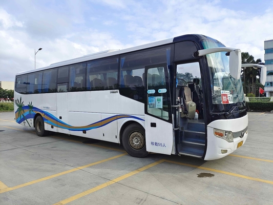 2015 سنة 55 مقعدًا مستعملة Yutong Bus Zk6122 LHD Diesel Engine Double Door