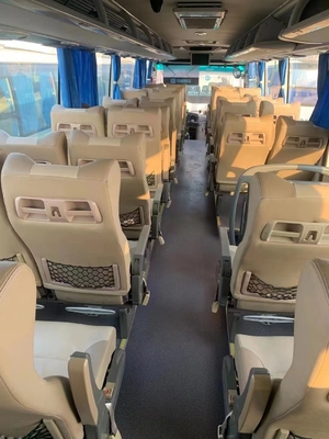 2014 سنة 50 مقاعد تستخدم ZHONGTONG Coach Bus LCK6125 مع مكيف الهواء للتنقل