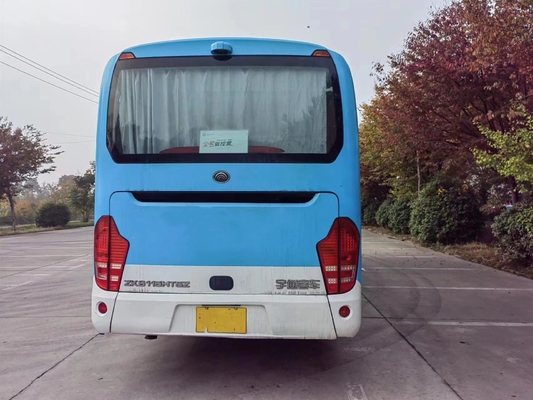 Yutong Bus Zk6115 تستخدم المدرب 47seater حافلة اليد اليسرى العلامة التجارية الصين محرك الديزل EuroV