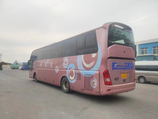 الحافلة السياحية 55 مقعدًا Yutong ZK6122 Plate Spring Suspension 4buses متوفرة